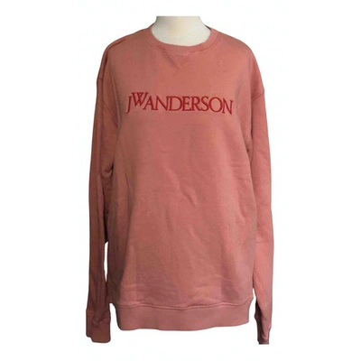 Pre-owned Jw Anderson Sweatshirt In Pink
