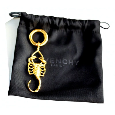 Pre-owned Givenchy Bag Charm In Gold