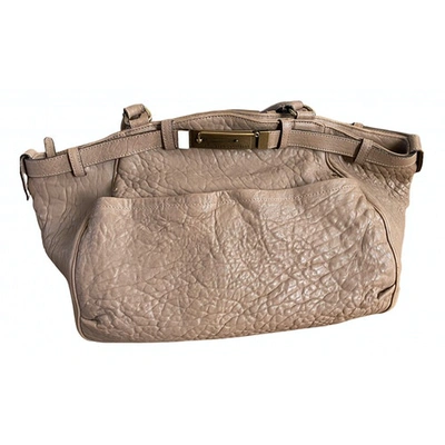 Pre-owned Brunello Cucinelli Beige Leather Handbag