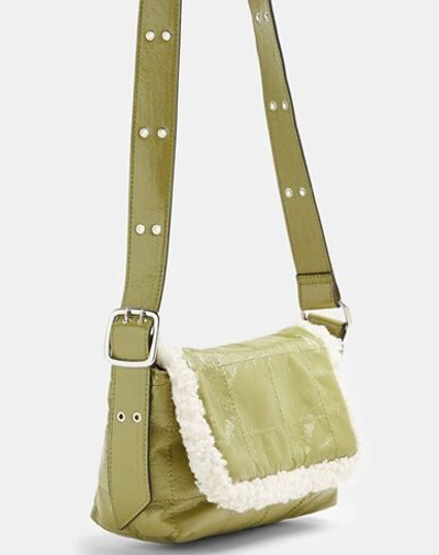 Shop Topshop Handbags In Military Green