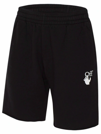 Shop Off-white Black Marker Shorts