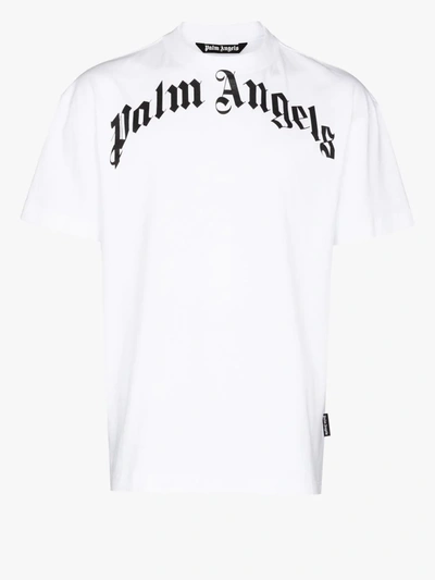 Shop Palm Angels X Browns 50 Bear T-shirt In White
