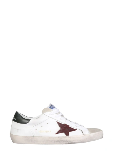 Shop Golden Goose "super-star" Sneakers In White