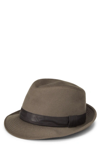 Pre-owned Hermes Grey Cashmere Fedora