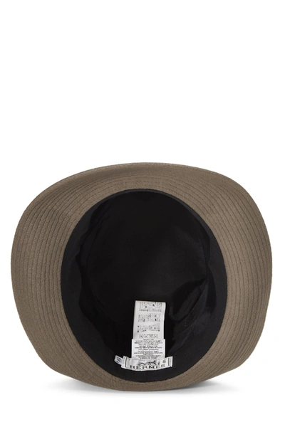Pre-owned Hermes Grey Cashmere Fedora