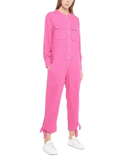 Shop Isabel Marant Jumpsuit/one Piece In Fuchsia