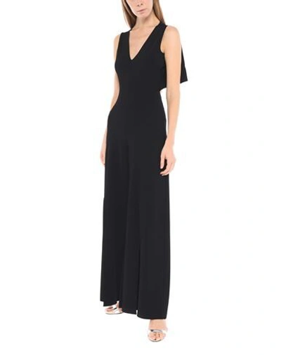 Shop Stella Mccartney Woman Jumpsuit Black Size 14-16 Viscose, Polyester