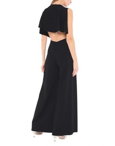 Shop Stella Mccartney Woman Jumpsuit Black Size 14-16 Viscose, Polyester