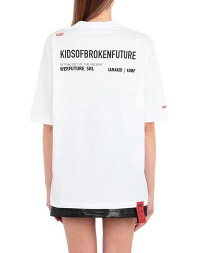 Shop Kidsofbrokenfuture Oversize-t-shirt In White