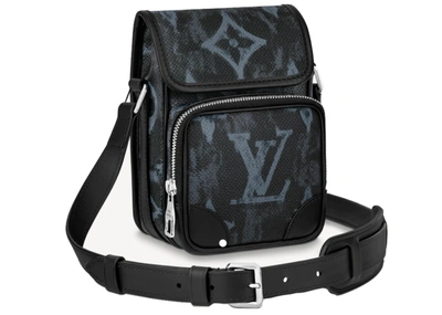 Louis Vuitton Messenger Black Canvas Shoulder Bag (Pre-Owned)