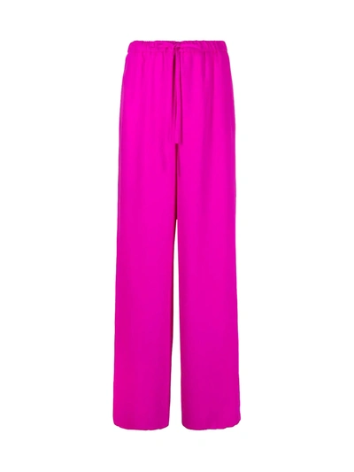 Shop Valentino Cady Couture Pants In U Radiant Orchid