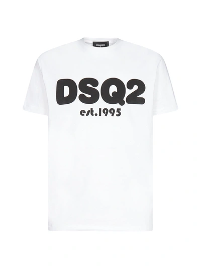 Shop Dsquared2 Dsq2 Cotton T-shirt In White