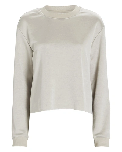 Shop Rta Myles Crewneck Sweatshirt In Grey-lt
