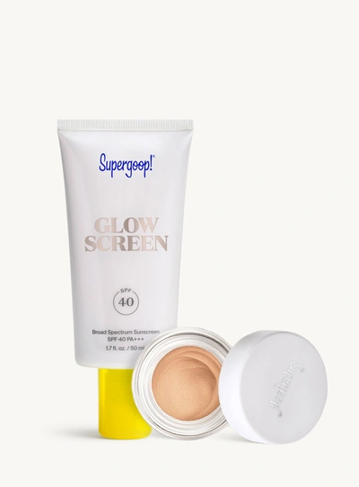 Shop Supergoop Shimmer & Glow Set Sunscreen Golden Hour !