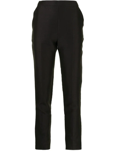 Shop Macgraw New Non Chalant Tailored Trousers In Black