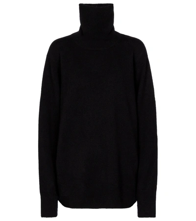 Shop The Row Stepny Wool And Cashmere Turtleneck Sweater In Black