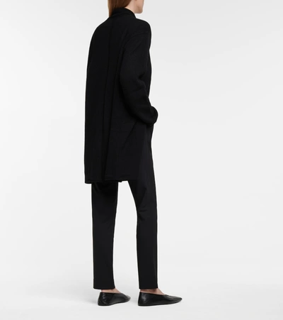Shop The Row Fulham Cashmere Cardigan In Black