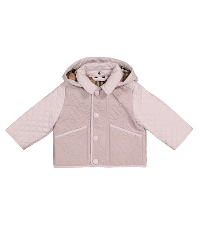 genezen Oom of meneer Moeras Burberry Baby's & Little Girl's Giaden Quilted Monogram Jacket In Pink |  ModeSens