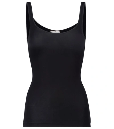 Shop Wolford Individual Nature Tank Top In Black