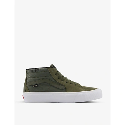 Shop Vans X Gore-tex® Sk8 Mid-top Textile Trainers