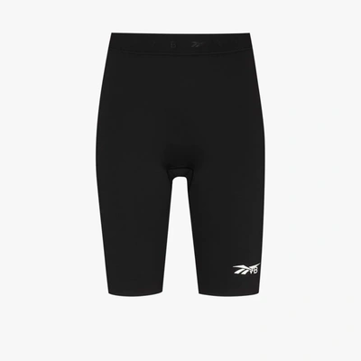 Shop Reebok Performance Cycling Shorts In Black