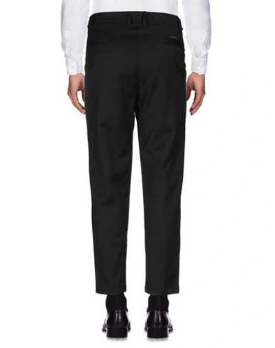 Shop Beaucoup .., Man Pants Black Size 36 Polyester, Wool, Elastane