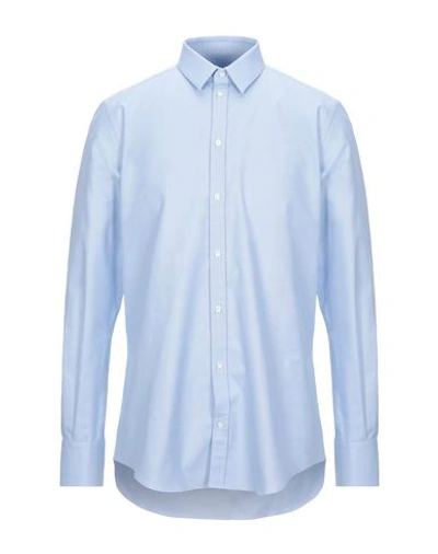 Shop Raf Moore Man Shirt Blue Size 15 ½ Cotton
