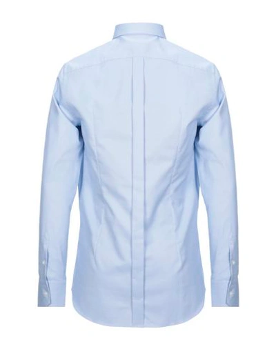 Shop Raf Moore Man Shirt Blue Size 15 ½ Cotton