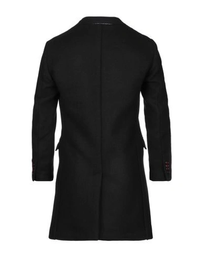 Shop Alessandro Gilles Coat In Black