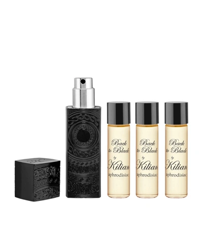 Shop Kilian Black Phantom Eau De Parfum Travel Set In White