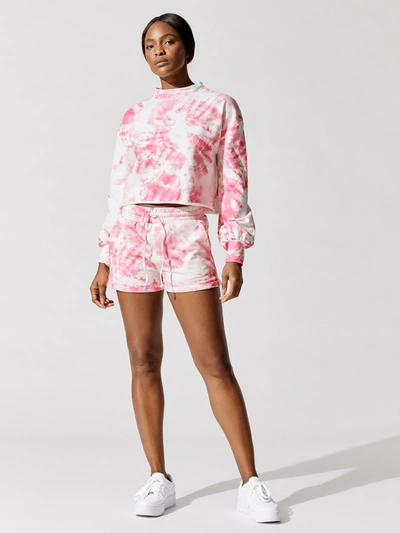 Shop Beach Riot Ava Sweatshirt - Pink Sunbust - Size Xl
