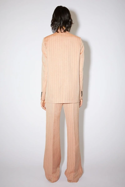 Shop Acne Studios Suit Jacket Pink/brown