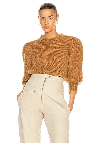 Shop Isabel Marant Emma Sweater In Camel