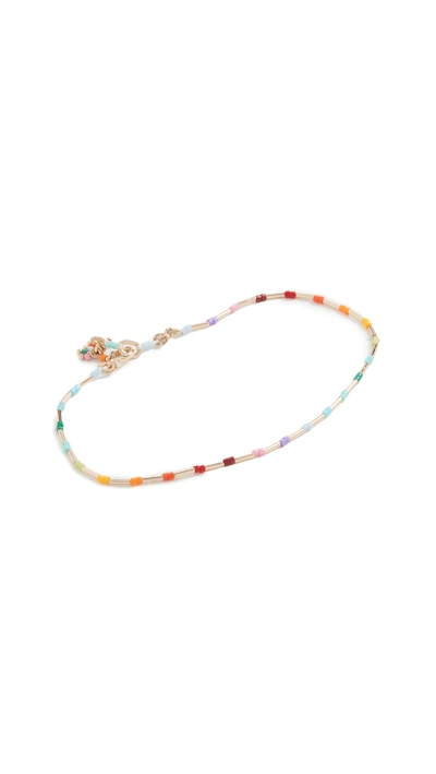 Shop Roxanne Assoulin The Delicate Ones Anklet In Multi