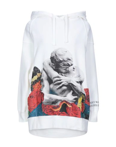 Shop Valentino With Undercover Sweatshirts In White