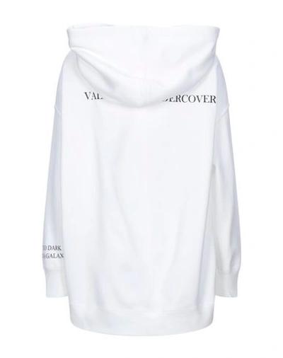 Shop Valentino With Undercover Sweatshirts In White