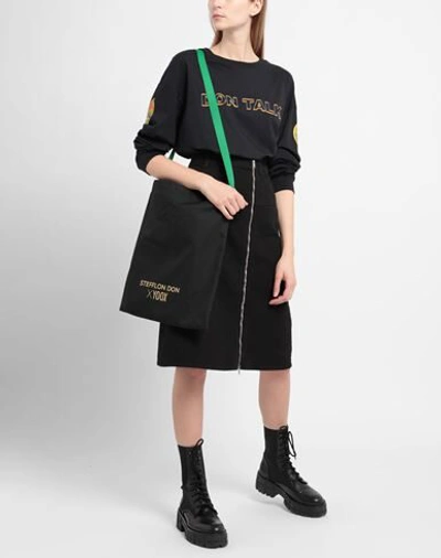 Stefflon Don X Yoox T-shirts In Black