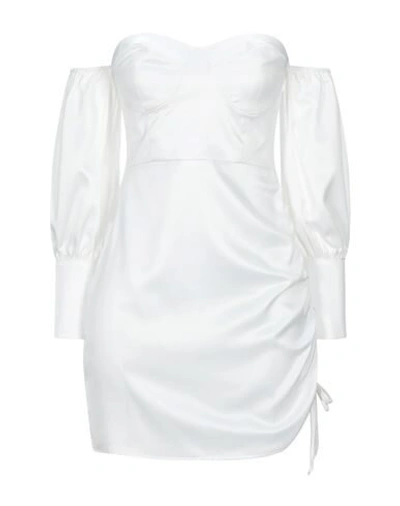 Shop Actualee Short Dresses In White