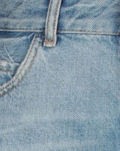 Shop Ben Taverniti Unravel Project Woman Denim Shorts Blue Size 28 Cotton