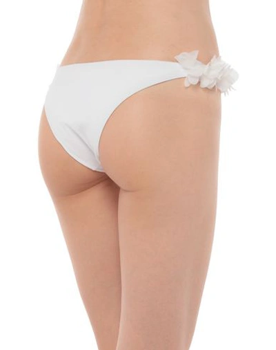 Shop Adra Swim Bikini Bottoms In White