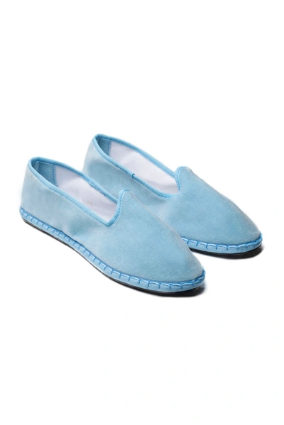 Shop Le Sur Friulana Loafer In Light Blue