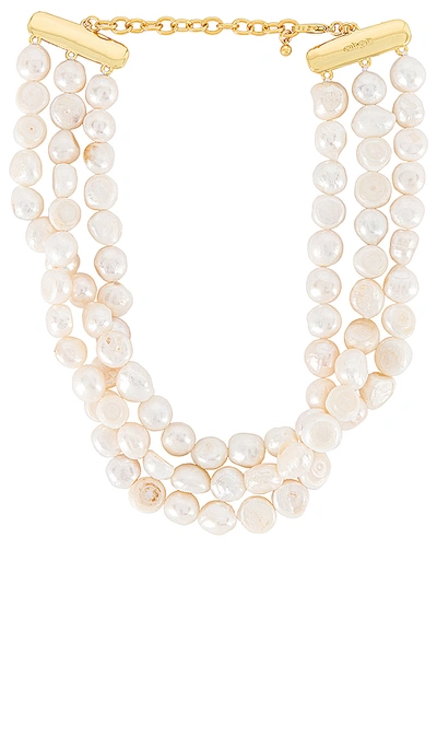 Shop Cult Gaia Nora Choker In Pearl