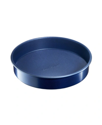 Shop Granitestone Pro 0.8mm Gauge Diamond And Mineral Infused Nonstick 9" Round Baking Pan In Classic Blue