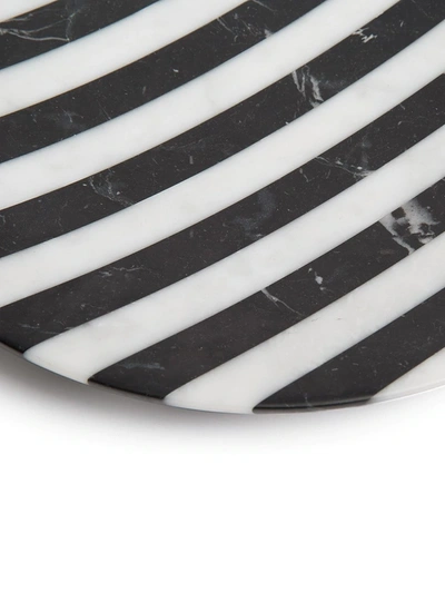 Editions Milano Alice Marble Bowl (34cm) In Black