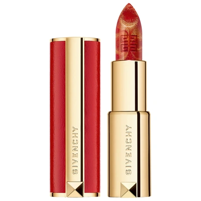 Shop Givenchy Le Rouge Lipstick Lunar New Year Edition 888 Golden Red 0.12 oz/ 3.4 G