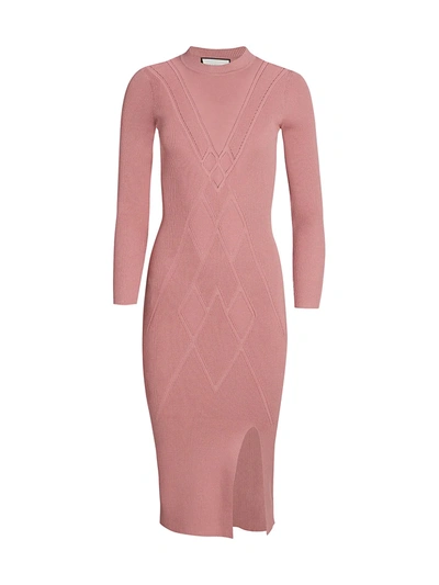 Shop Alexis Emily Knit Dress In Rose