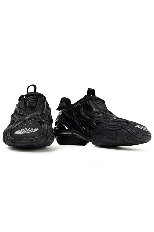 balenciaga black rubber shoes