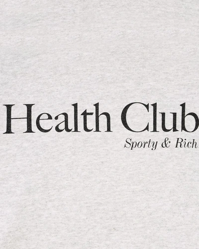 Shop Sporty And Rich Health Club Sweatpants In Grey