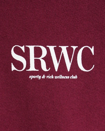 Shop Sporty And Rich Upper East Side Crewneck In Red