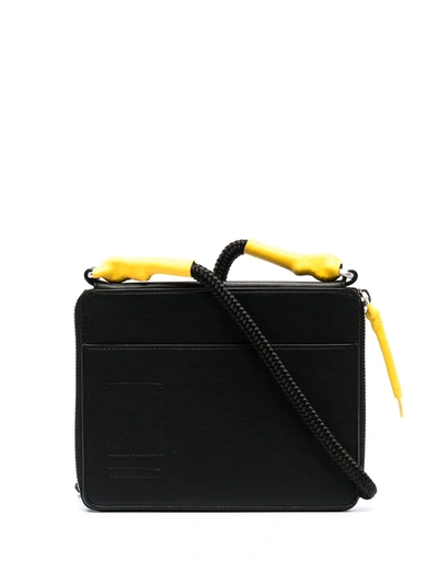 Shop Rick Owens Cord Small Messenger Bag In Black